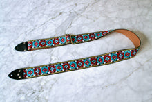 Load image into Gallery viewer, Mauve &#39;Honeycomb&#39;  Guitar/Bass Hippie Strap
