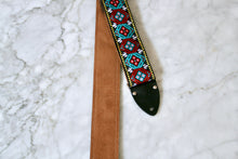Load image into Gallery viewer, Mauve &#39;Honeycomb&#39;  Guitar/Bass Hippie Strap
