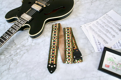 'Santa Fe' Guitar/Bass Hippie Strap