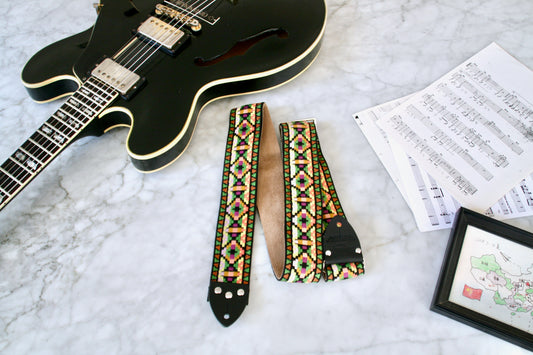 'Santa Fe' Guitar/Bass Hippie Strap