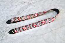 Load image into Gallery viewer, Ruby &#39;Dresden&#39; Guitar/Bass Hippie Strap
