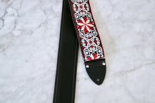 Load image into Gallery viewer, Ruby &#39;Dresden&#39; Guitar/Bass Hippie Strap
