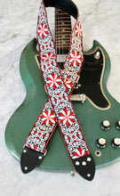 Load image into Gallery viewer, Ruby &#39;Dresden&#39; Guitar/Bass Hippie Strap
