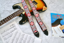 Load image into Gallery viewer, Ruby &#39;Dresden&#39; Guitar/Bass Hippie Strap
