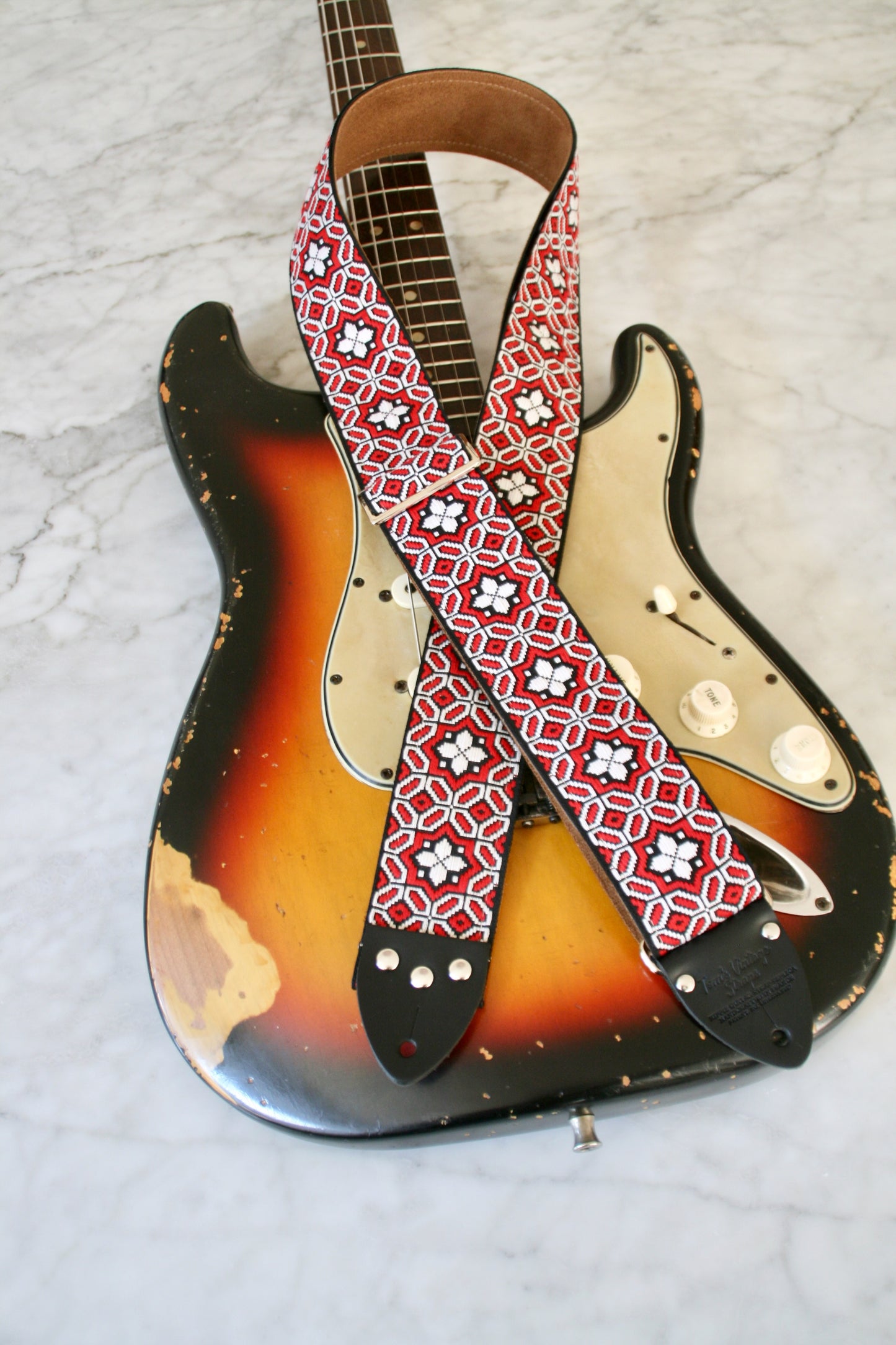 Ruby 'Octastar' Guitar/Bass Hippie Strap