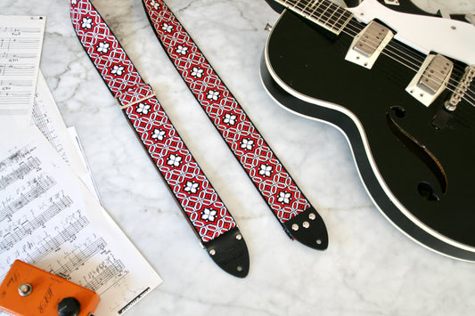 Ruby 'Octastar' Guitar/Bass Hippie Strap