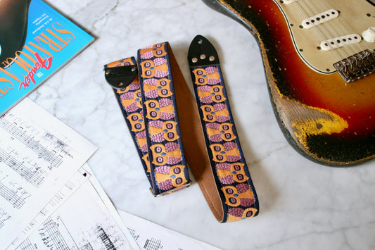 'Owl' Guitar/Bass Hippie Strap