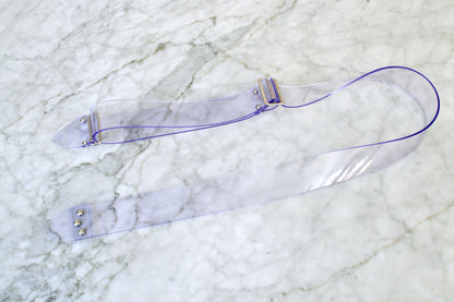'Ghost' PVC Guitar/Bass Hippie Strap