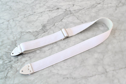 White 'Dragon' Jimmy Page Guitar/Bass Hippie Strap