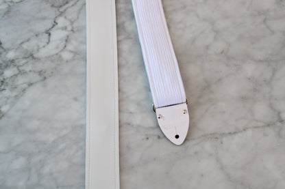 White 'Dragon' Jimmy Page Guitar/Bass Hippie Strap