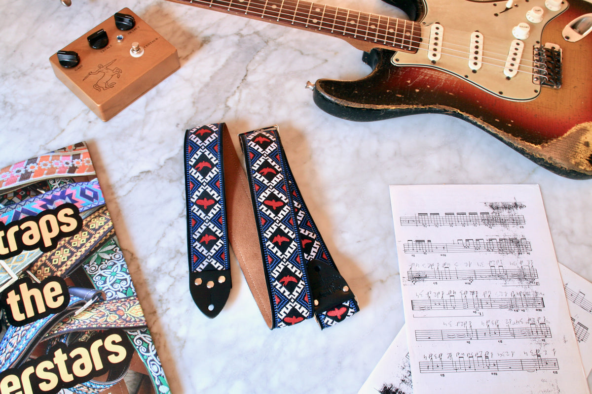 'Eagle' Guitar/Bass Hippie Strap