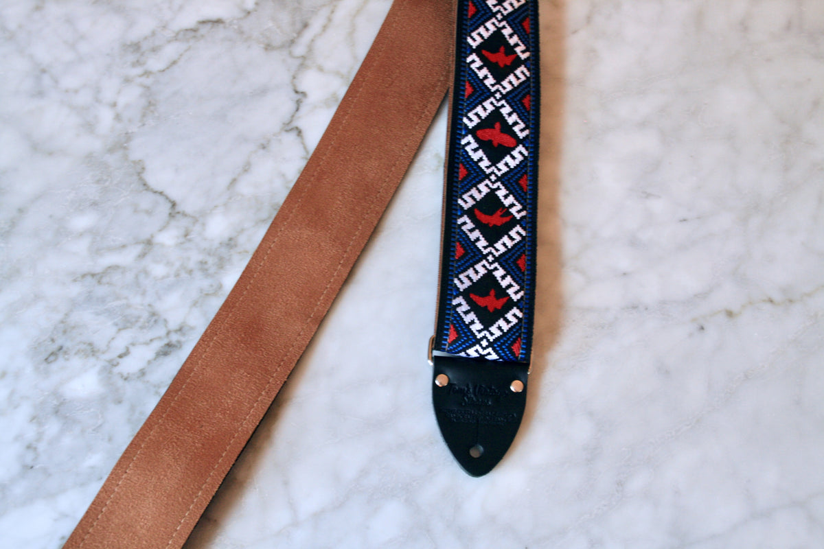 'Eagle' Guitar/Bass Hippie Strap