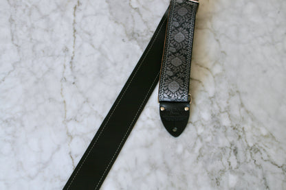Onyx 'Peacock' Guitar/Bass Hippie Strap