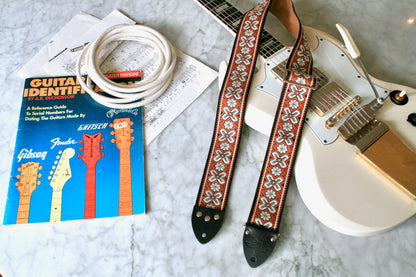 Brown 'Greenwich' Guitar/Bass Hippie Strap