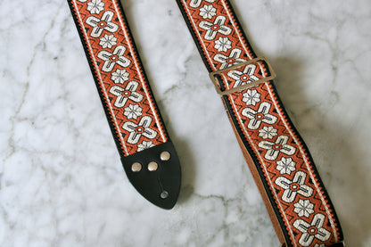 Brown 'Greenwich' Guitar/Bass Hippie Strap