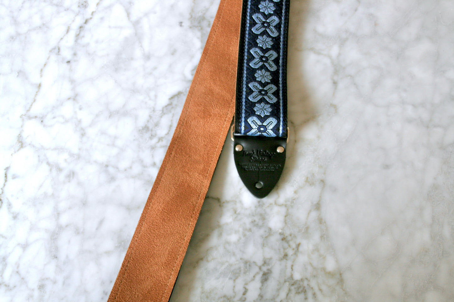 Indigo 'Greenwich' Guitar/Bass Hippie Strap