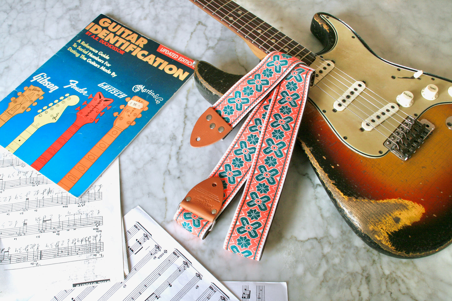 Cardinal 'Greenwich' Guitar/Bass Hippie Strap