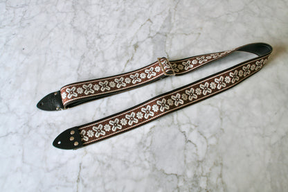 Walnut 'Greenwich' Guitar/Bass Hippie Strap