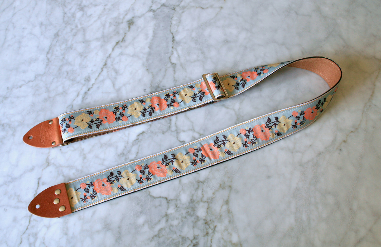 'Rosachi' Guitar/Bass Hippie Strap