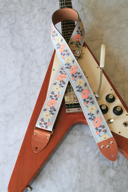'Rosachi' Guitar/Bass Hippie Strap