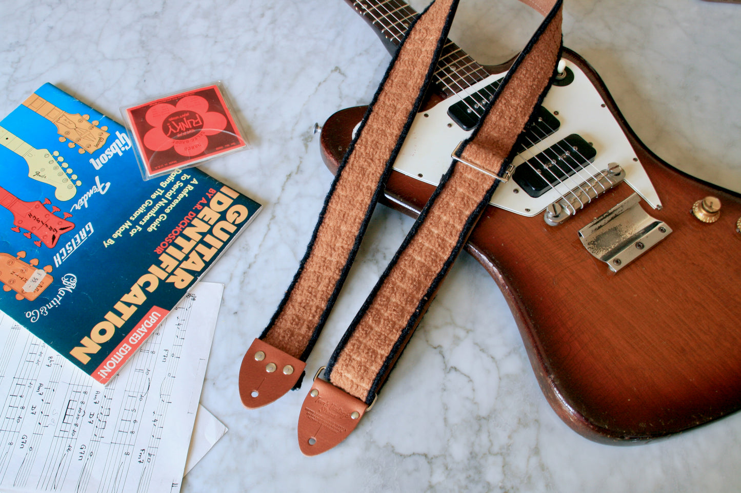 Brown 'Sherpa' Guitar/Bass Hippie Strap