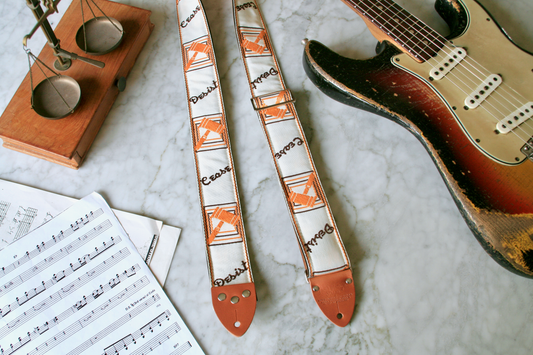 'Cease & desist' Guitar/Bass Hippie Strap