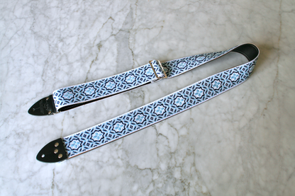 Blue 'Octastar' Guitar/Bass Hippie Strap