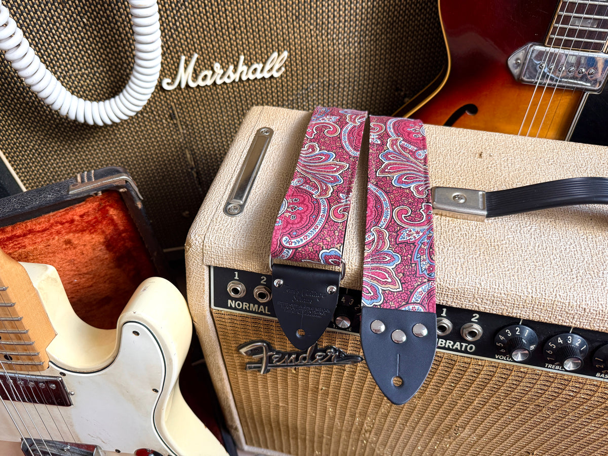 'Paisley' Guitar/Bass Hippie Strap