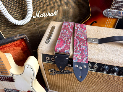 'Paisley' Guitar/Bass Hippie Strap