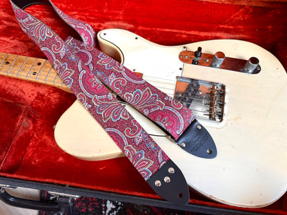 'Paisley' Guitar/Bass Hippie Strap