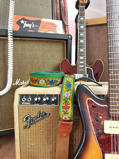 'Blumen' Guitar/Bass Hippie Strap