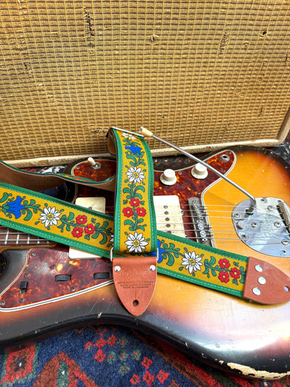 'Blumen' Guitar/Bass Hippie Strap
