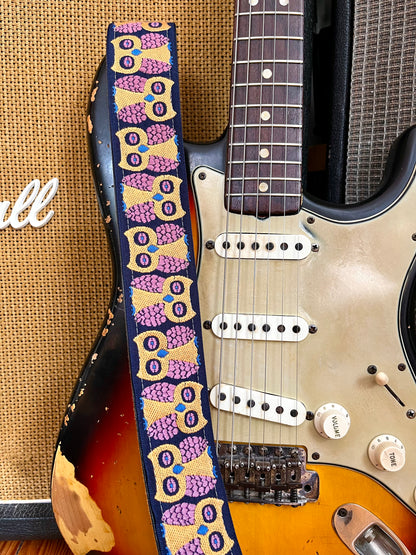 'Owl' Guitar/Bass Hippie Strap