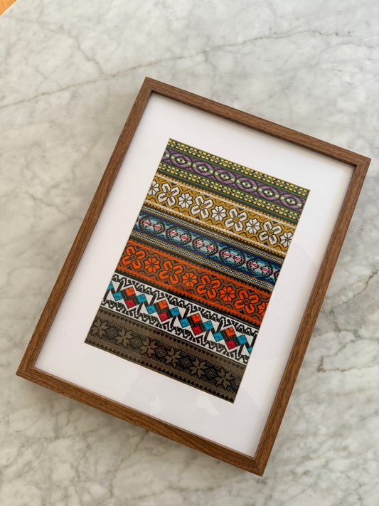 "Custom Vintage Handmade Frame" - serial #6 - L size (40x30cm)