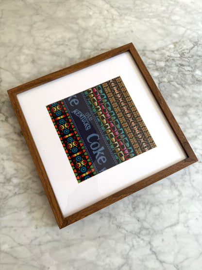 Custom Vintage Handmade Frame - serial #8 - M size (30x30cm)