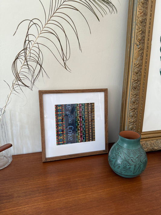 "Custom Vintage Handmade Frame" - serial #8 - M size (30x30cm)