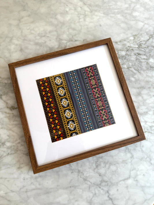 "Custom Vintage Handmade Frame" - serial #10 - M size (30x30cm)