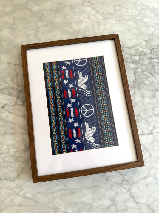 "Custom Vintage Handmade Frame" - serial #12 - L size (40x30cm)