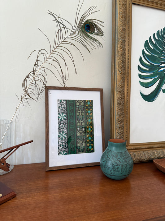 "Custom Vintage Handmade Frame" - serial #13 - L size (40x30cm)