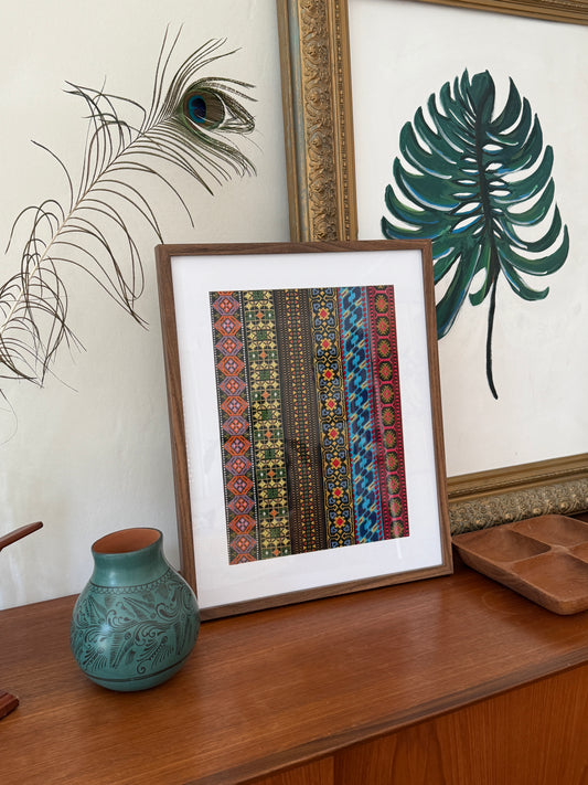 "Custom Vintage Handmade Frame" - serial #14 - XL size (40x50cm)