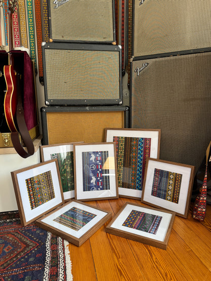 Custom Vintage Handmade Frame - serial #12 - L size (40x30cm)