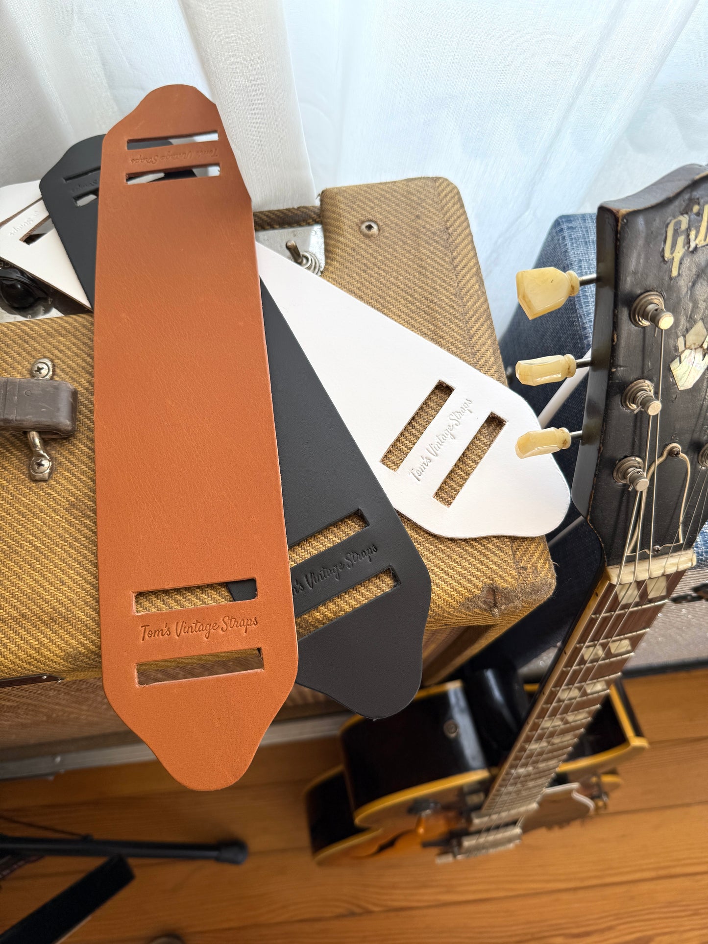 "Tom's Vintage Straps" Leather Shoulder Pad