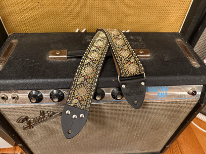 Bronze 'Peacock' Guitar/Bass Hippie Strap