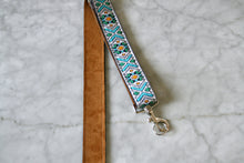 Load image into Gallery viewer, Blue &#39;Inca&#39; Hippie Camera / Bag Strap
