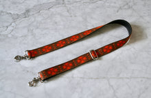 Load image into Gallery viewer, Orange &#39;Inca&#39; Hippie Camera / Bag Strap
