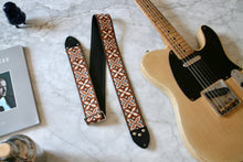 Load image into Gallery viewer, Brown &#39;Beck&#39; Guitar/Bass Hippie Strap
