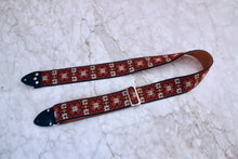 Load image into Gallery viewer, Rust &#39;Virginia&#39; Guitar/Bass Hippie Strap
