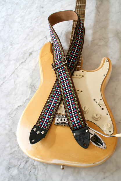 'Tapestry' Guitar/Bass Hippie Strap