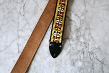Load image into Gallery viewer, Orange &#39;Ufo&#39; Guitar/Bass Hippie Strap
