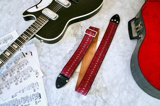 'Cherokee' Guitar/Bass Hippie Strap